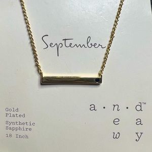 A new day September necklace